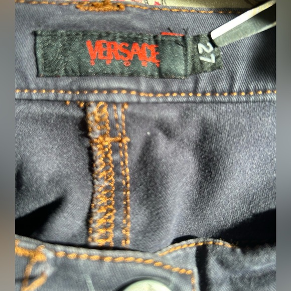 Vintage Versace Sport Women’s jeans. Subtle purple eggplant colour. Size 27 - Picture 15 of 15